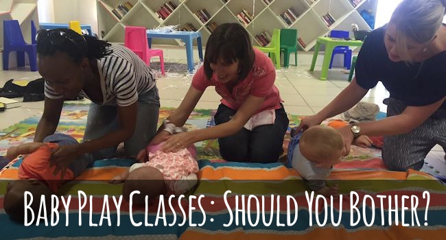 join a baby play group or class