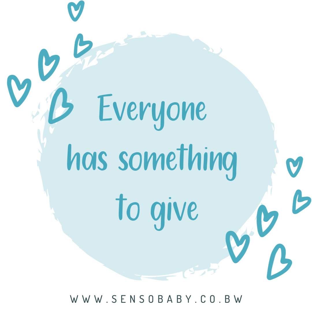 Everyone has something to give